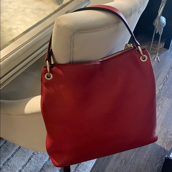 Red Gucci hobo bag - Picture 6 of 7